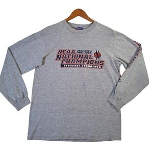 Vintage Syracuse Orangemen Shirt Mens Medium NCAA Basketball 2003 Champions